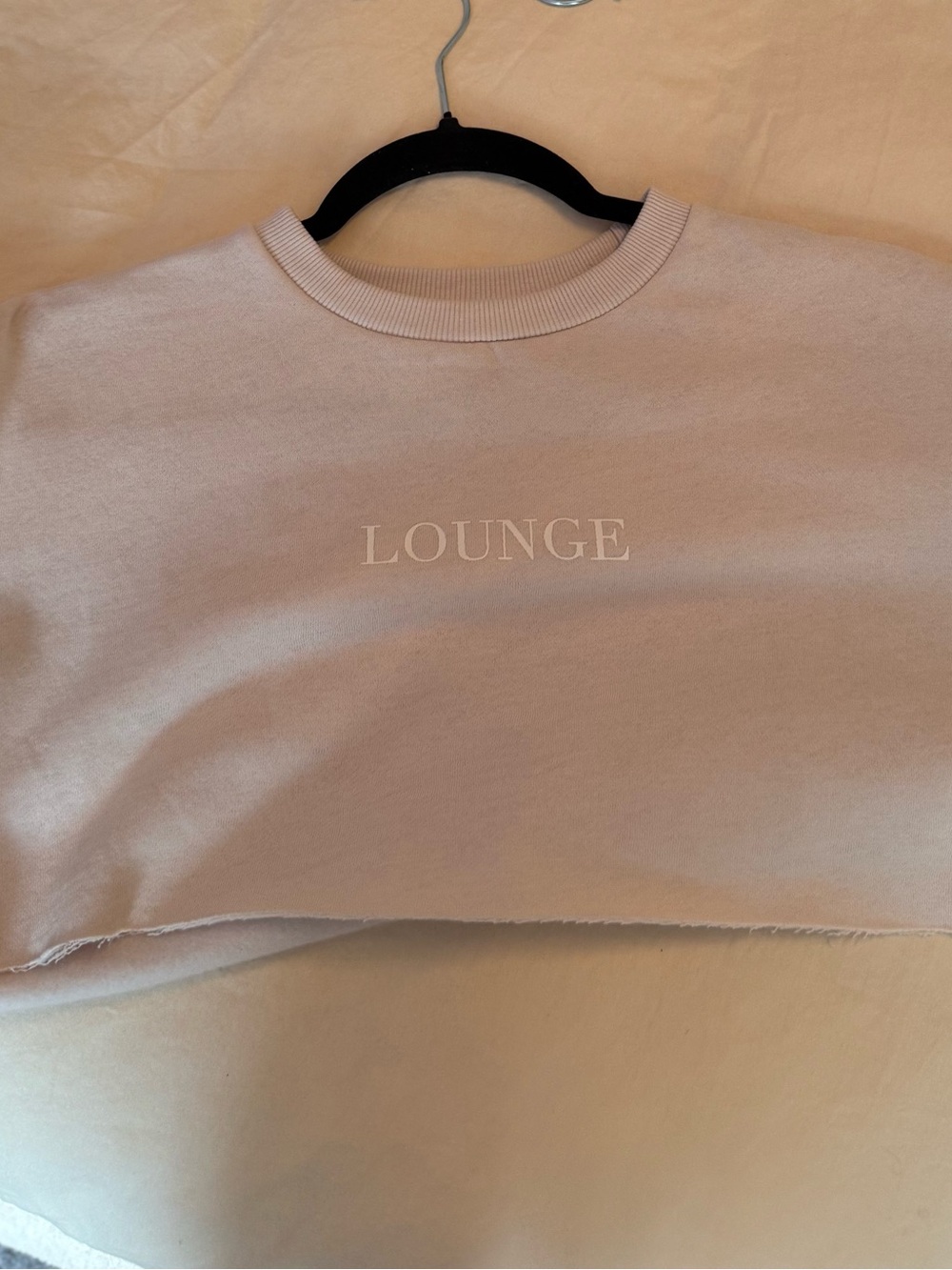 Us lounge Cream Hoodie and Jogger Set - Picture 3 of 6